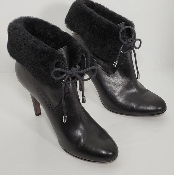 coach malia  black bootie - Picture 2 of 8